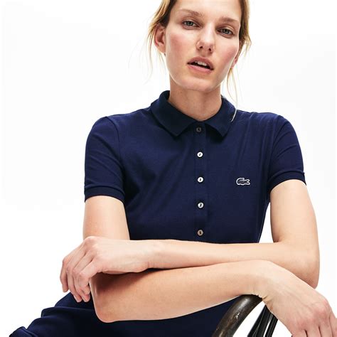 lacoste pique polo dress.